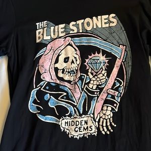 Band tee: Blue Stones Long Sleeve